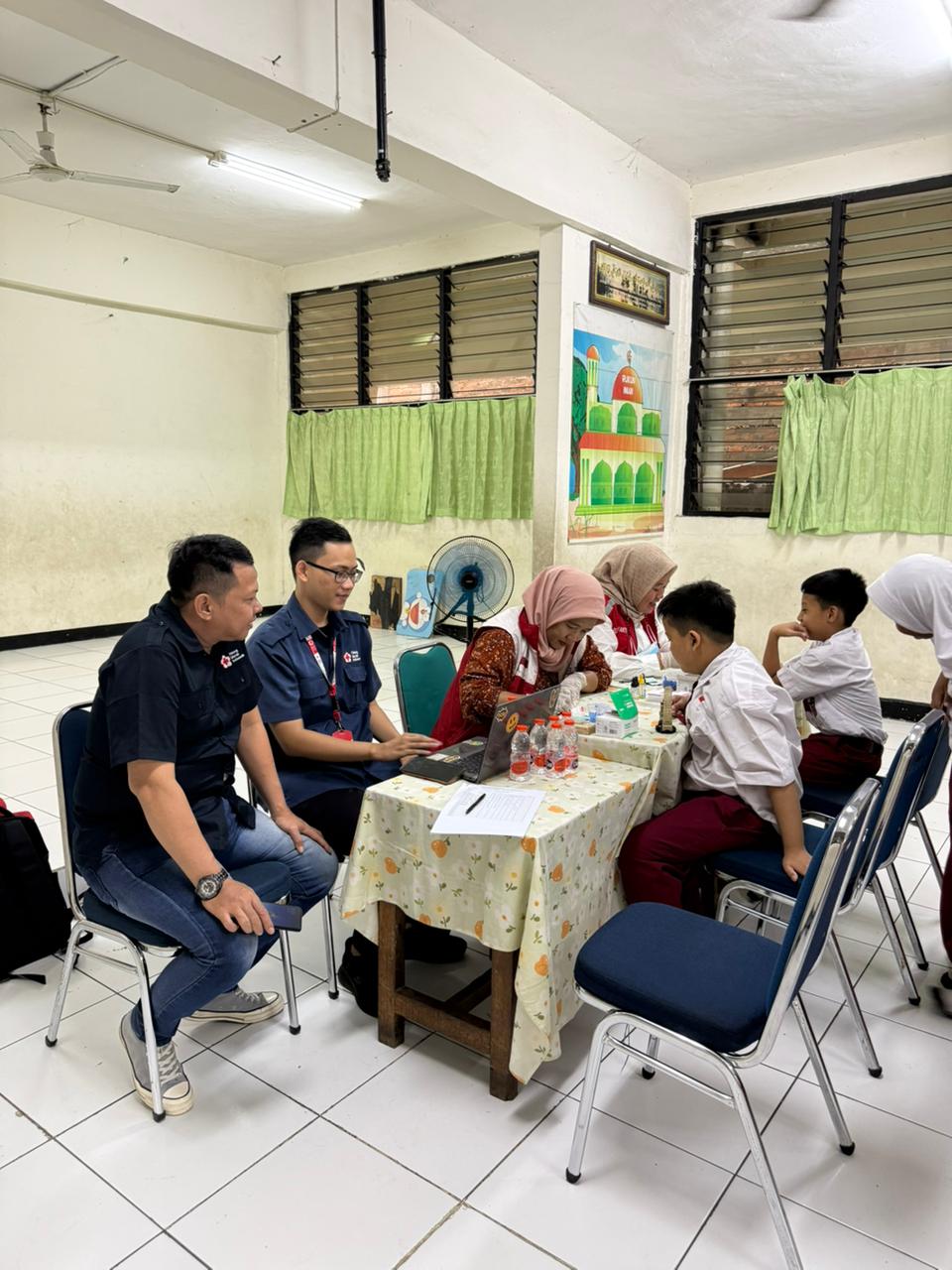 PMI Kota Jakarta Barat Gelar Pengecekan Golongan Darah Gratis bagi 203 Murid SDN 11 Slipi